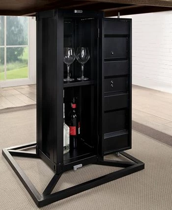 Furniture Of America Locust Square Counter Height Table - Image 5