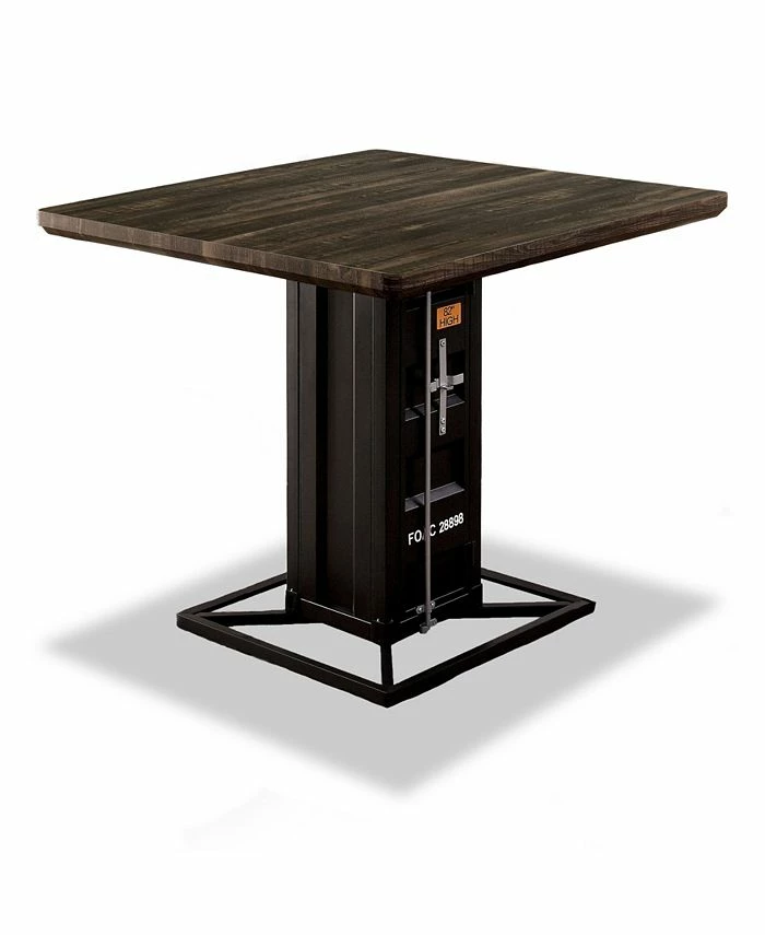 Furniture Of America Locust Square Counter Height Table