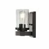 JONATHAN Y Bungalow 1-Light Rustic Farmhouse LED Vanity Light
