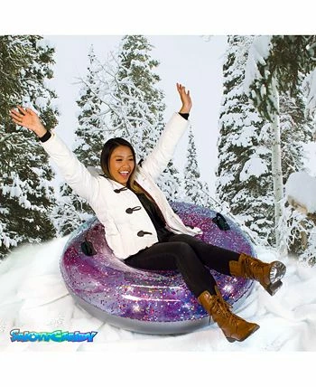 PoolCandy SnowCandy Glitter Galaxy Deep Space Jumbo Snow Tube - Image 3