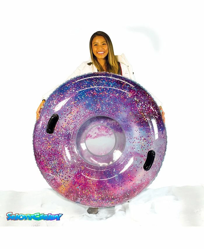 PoolCandy SnowCandy Glitter Galaxy Deep Space Jumbo Snow Tube