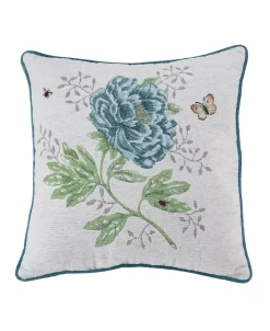 Lenox Butterfly Meadow Tapestry Pillow, 18 X 18