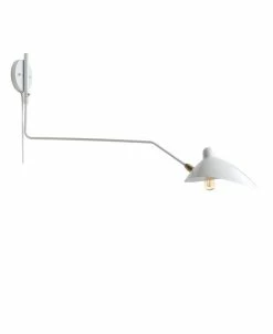 JONATHAN Y Frank Iron Retro Swing LED Wall Sconce