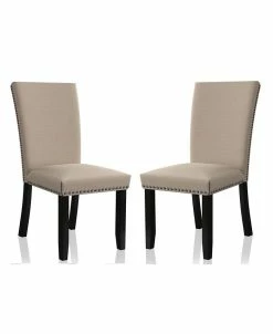 Furniture Of America Southwind Upholstered Side Chairs (Set Of 2)