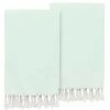 Linum Home Textiles Turkish Cotton Fun In Paradise Pestemal Hand Or Guest Towels, Set Of 2