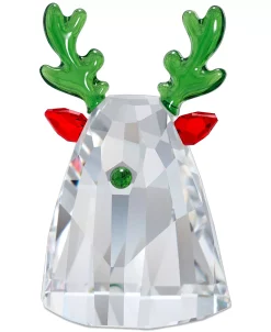Swarovski Holiday Cheers Reindeer Figurine, Small
