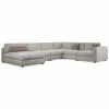Drew & Jonathan Home 125 6-Pc. Fabric Sectional With Chaise, Created For Macy's
