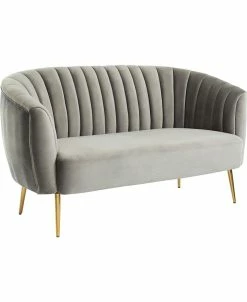 Furniture Of America Wellen Tufted Loveseat