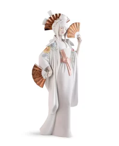 Lladró Japanese Dancer Figurine