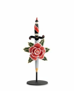 Lladró Dagger And Rose Figurine