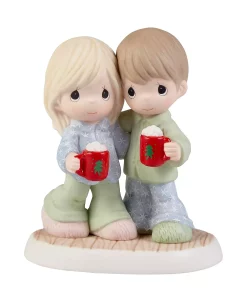 Precious Moments 221033 You Are My Perfect Match Bisque Porcelain Figurine