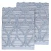 Linum Home Textiles Alev Jacquard 2 Piece Turkish Cotton Hand Towels Set