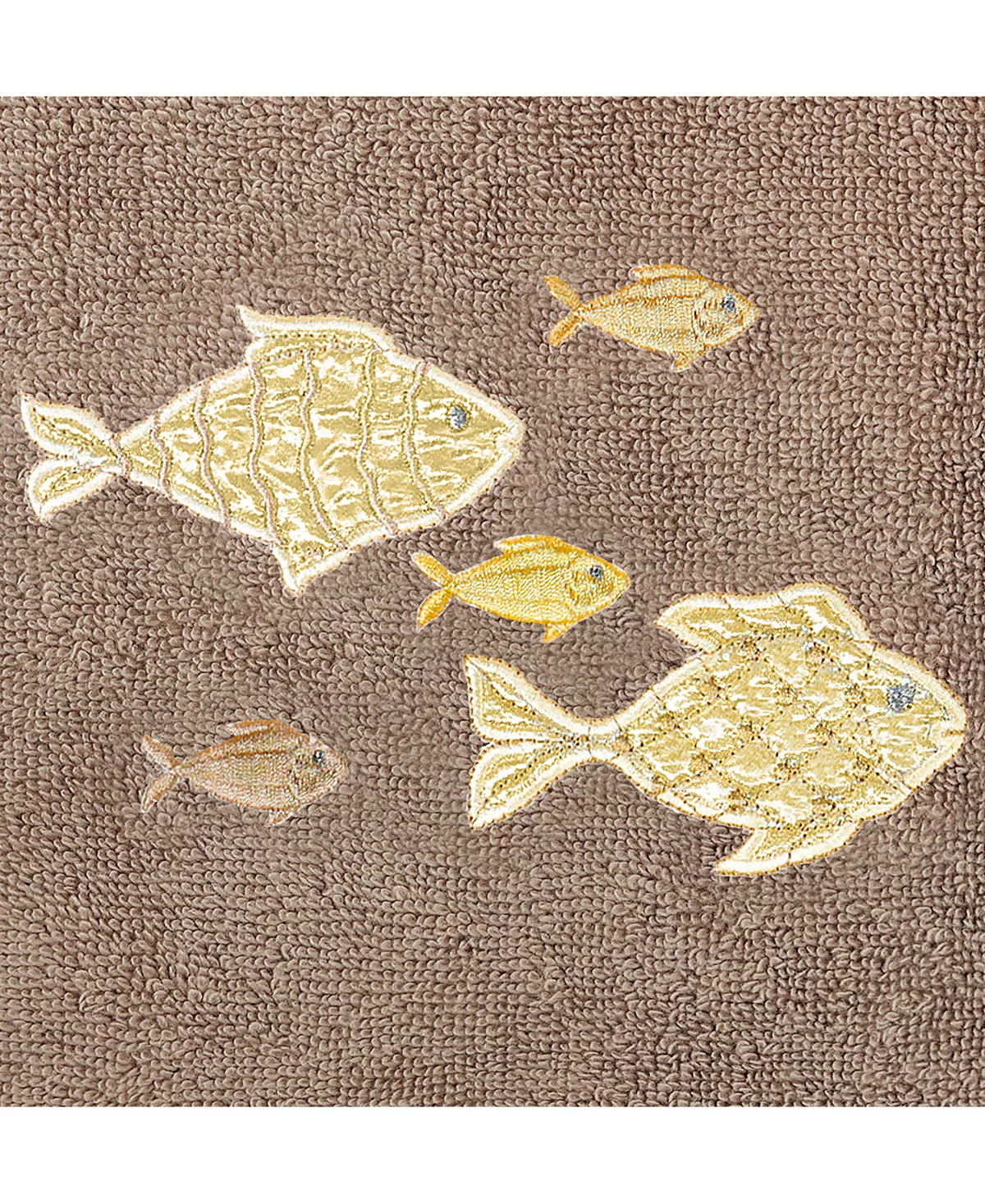 Linum Home Textiles Turkish Cotton Figi Embellished Towel Set, 4 Piece - Image 8