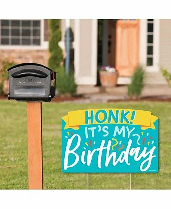 Big Dot Of Happiness K, It's My Birthday - Birthday Party Yard Sign Lawn Decor - Party Yardy Sign - Image 2