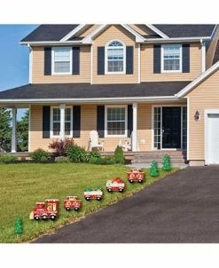 Big Dot Of Happiness Christmas Train - Outdoor Lawn Decor - Holiday Party Yard Signs - Set Of 8