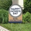 Big Dot Of Happiness My Dad Is Rad - Party Decorations - Father's Day Welcome Yard Sign
