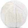 Home Design Pom Pom White 10 Round Decorative Pillow, Created For Macy's