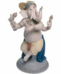 Lladró Dancing Ganesha Figurine