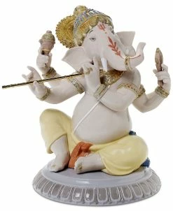Lladró Bansuri Ganesha Figurine