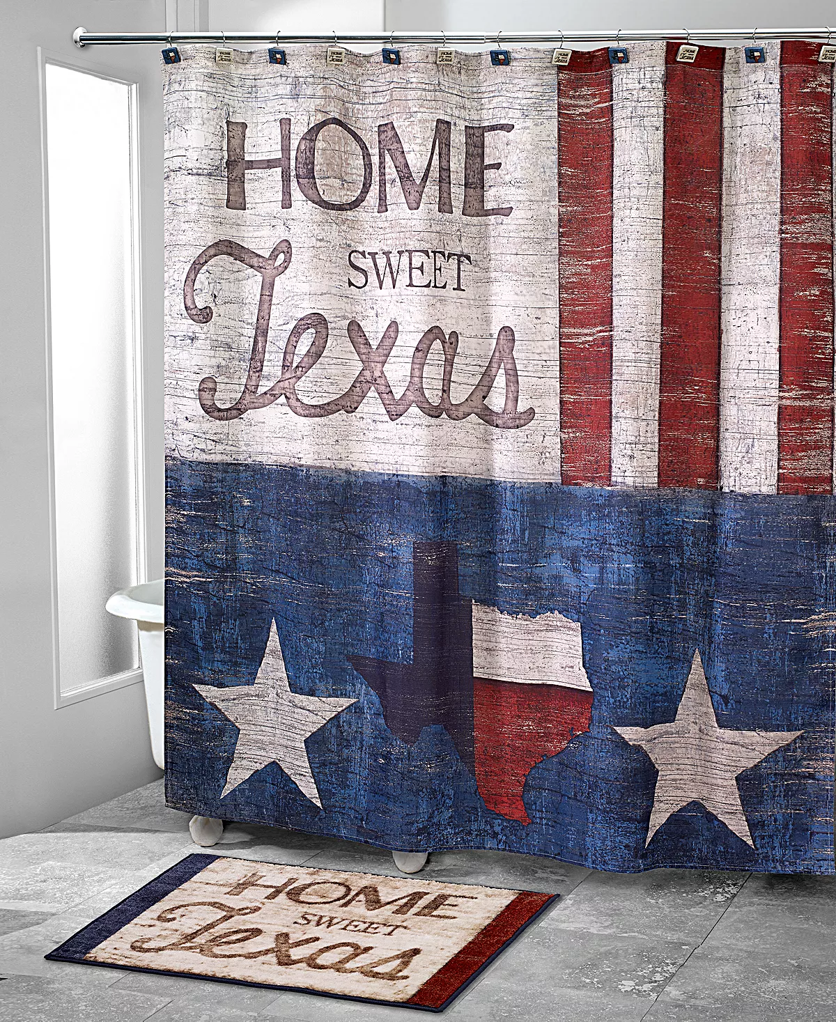 Avanti Home Sweet Texas Shower Curtain