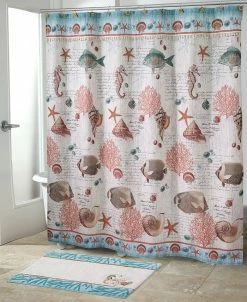 Avanti Seaside Vintage Shower Curtain