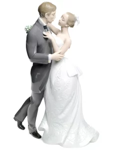 Lladró Collectible Figurine, Lovers Waltz
