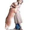 Lladró Collectible Figurine, A Warm Welcome