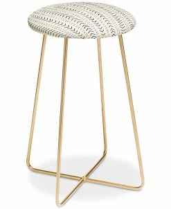 Deny Designs Iveta Abolina Mud Cloth Inspo Counter Stool