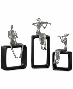 Uttermost Musical Ensemble Set Of 3 Statues
