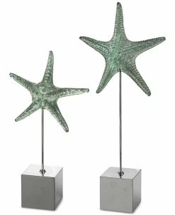Uttermost Set Of 2 Starfish Sculptures